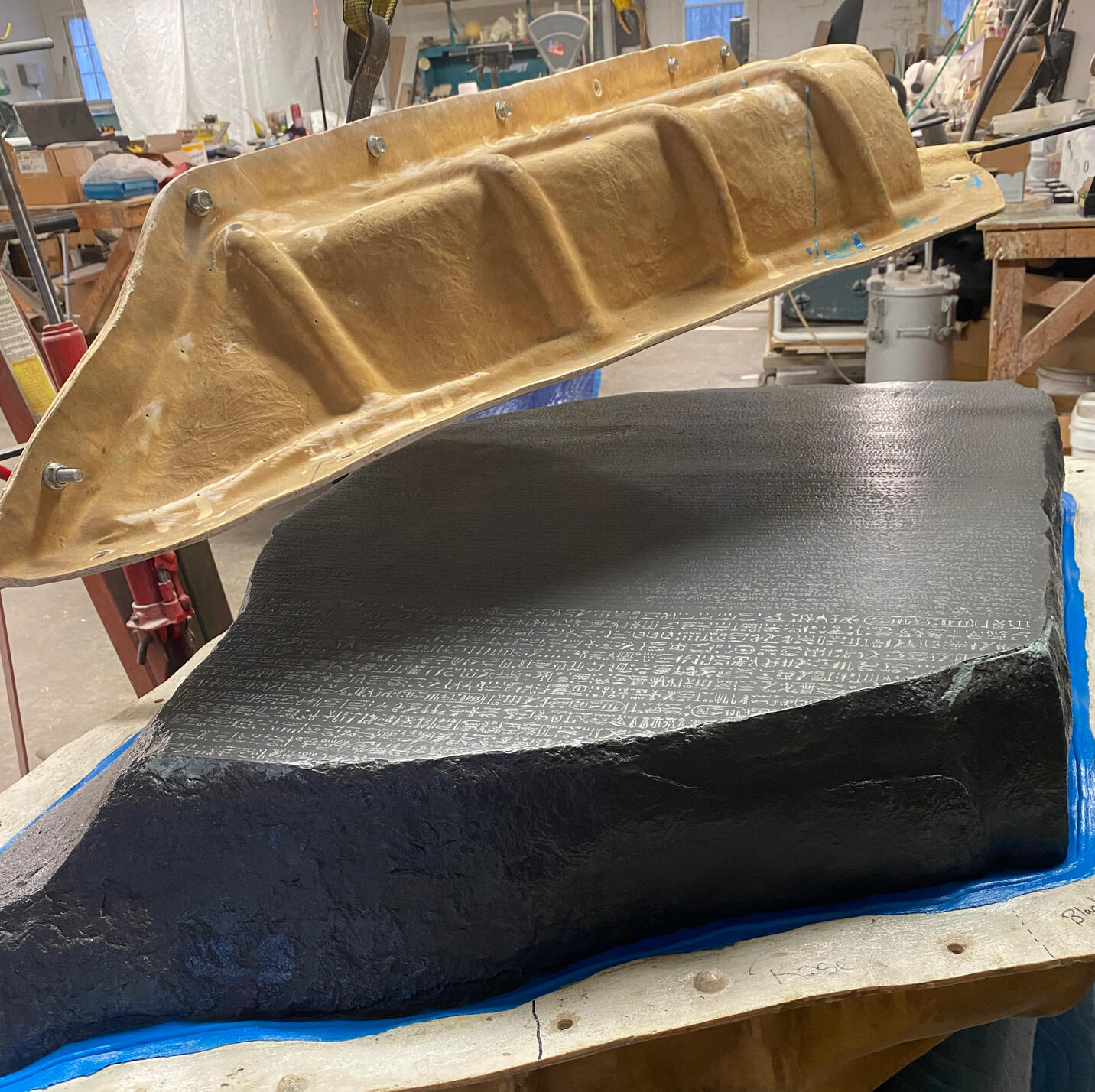 Replicas of the Rosetta Stone